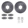 Dynamic Friction Co 6312-76097, Rotors with 3000 Series Ceramic Brake Pads includes Hardware 6312-76097